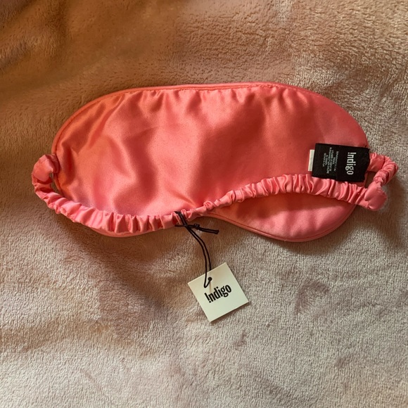 NEW Indigo Sleeping Mask “Namastay In Bed” (PINK) - Picture 2 of 3